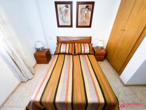 Postel nebo postele na pokoji v ubytování Escapada Marina
