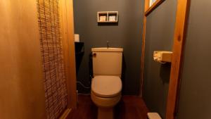 Bathhouse Kasumi - Vacation STAY 25233v في إينا: حمام مع مرحاض أبيض في الغرفة