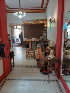 Istumisnurk majutusasutuses Meramees Hotel
