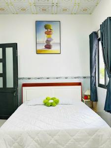 Katil atau katil-katil dalam bilik di Minh Hiếu - Villa 3 rooms