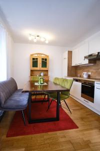 Posezení v ubytování Appartements Das Charlie