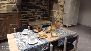 Jedlo v ubytovaní bed & breakfast alebo blízkom okolí