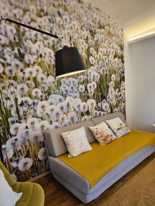 Posteľ alebo postele v izbe v ubytovaní Yellow Flat by GrazRentals with best location & free parking
