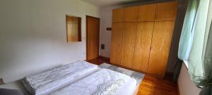 Postel nebo postele na pokoji v ubytování Haus Tildchen