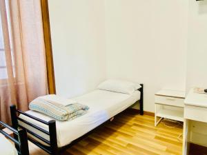 COMFORT INN ROMA TERMINI客房内的一张或多张床位