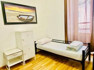 COMFORT INN ROMA TERMINI客房内的一张或多张床位