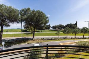 a view of a road with a car on the road at Galo Luxury House in Rome