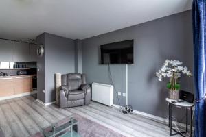 Η κουζίνα ή μικρή κουζίνα στο GuestReady - Royal Canal Park Chic Getaway