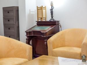 Posezení v ubytování Stone Villa Bosnic
