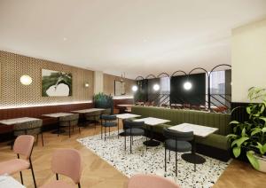 Ο χώρος του lounge ή του μπαρ στο Doubletree By Hilton Sheffield City