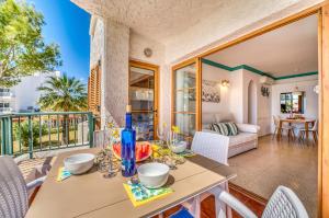 Balkón nebo terasa v ubytování Ideal Property Mallorca - Blue Bay