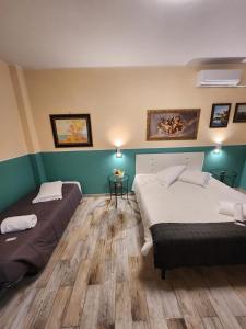 A bed or beds in a room at Le terrazze di Alberto