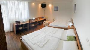 Postel nebo postele na pokoji v ubytování Restavracija in prenočišča ČARDA