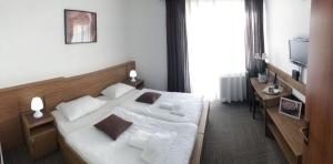 Postel nebo postele na pokoji v ubytování Restavracija in prenočišča ČARDA