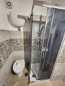 A bathroom at Le terrazze di Alberto