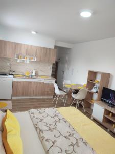 Kuhinja oz. manjša kuhinja v nastanitvi HN Lux & SPA