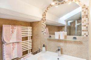 Koupelna v ubytování Ferienwohnung Lisa Suitner + 15 fotografií