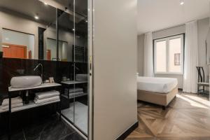 Voodi või voodid majutusasutuse Hotel Valerì toas
