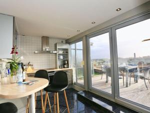 Η κουζίνα ή μικρή κουζίνα στο Kaphaus Modern retreat