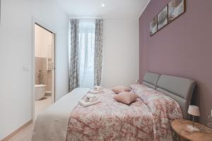 En eller flere senger på et rom på Arcobaleno Trieste Via Udine 19