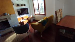 Posezení v ubytování B&B Eguzkitza
