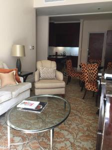 Χώρος καθιστικού στο TAJ Cape Town - Private Luxury Two Bedroom Suite