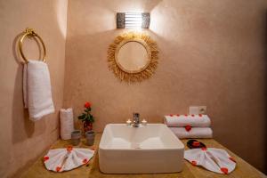 Koupelna v ubytování Riad Ekla Boutique Hotel