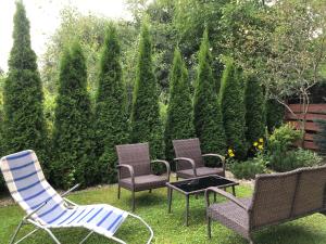 Zahrada ubytování Dunajec Home