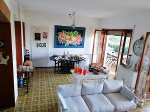 Zona d'estar a Villa Luisa B&B