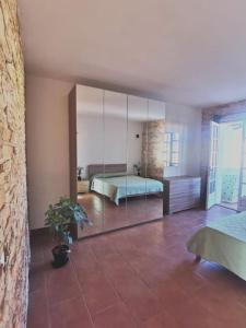 Postel nebo postele na pokoji v ubytování A casa di Franci