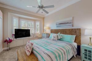 TV a/nebo společenská místnost v ubytování Endless Summer