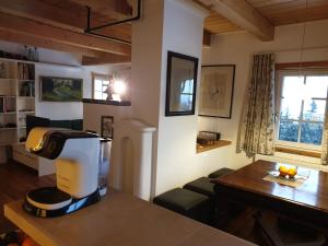 Posezení v ubytování Chalet St Lorenzen