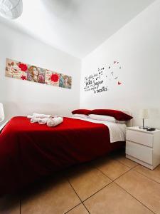 Postel nebo postele na pokoji v ubytování Sunrise Home