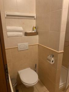 Koupelna v ubytování Apartmány KiRi