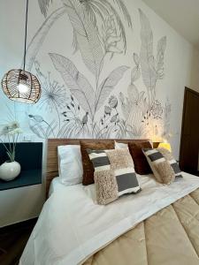 Postel nebo postele na pokoji v ubytování Umi B&B