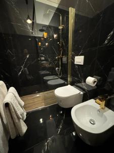 Koupelna v ubytování Umi B&B