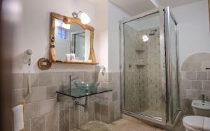 A bathroom at Tenute Al Bano