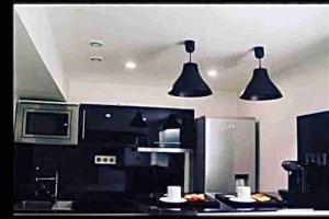 Köök või kööginurk majutusasutuses St Michel studio