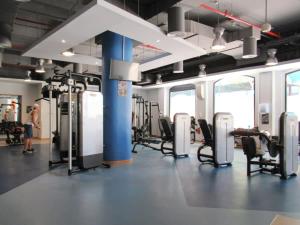 Fitness centrum a/nebo fitness zařízení v ubytování Frank Porter - Bahar 1