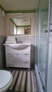 A bathroom at Camping Dal Pino