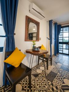 Posezení v ubytování Calm House 3 Boutique hotel Hoi An