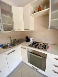 Kuchyňa alebo kuchynka v ubytovaní Apartment Nera Zadar