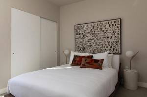 Cama o camas de una habitación en SkyDweller - Joshua Tree Modern