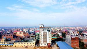 Nespecifikovaný výhled na destinaci Janakpur nebo výhled na město při pohledu z hotelu