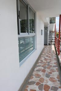 En balkong eller terrasse på Hotel Casa Botero 101