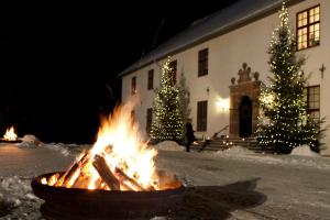 Sundbyholms Slott durante l'inverno