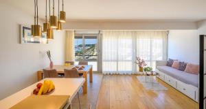Posezení v ubytování Luxury apartment Eni on the West Coast