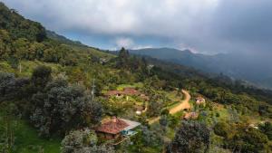 Paesaggio naturale nelle vicinanze of country house