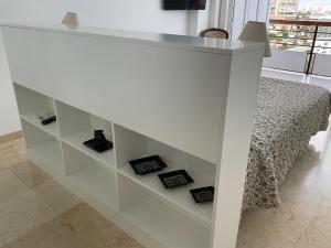 TV a/nebo společenská místnost v ubytování Carré D OR au santa Clara torremolinos