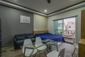 Posezení v ubytování Sierra Apartments Estudios en Oaxtepec + 21 fotografií